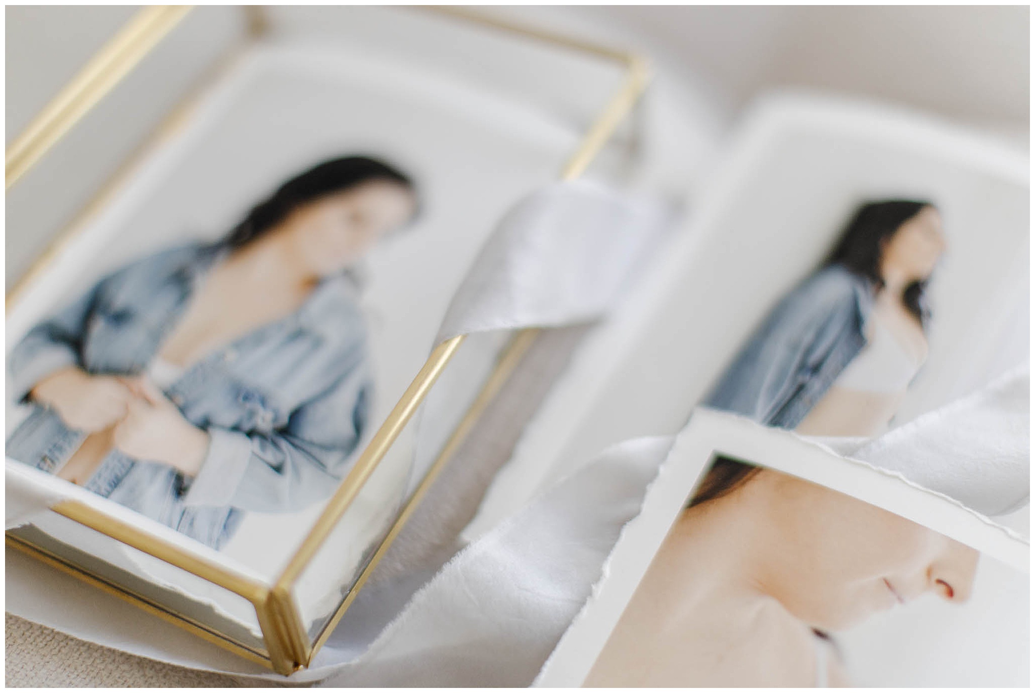 BoudoirPhotoshoot Outfit Idea - denim jacket